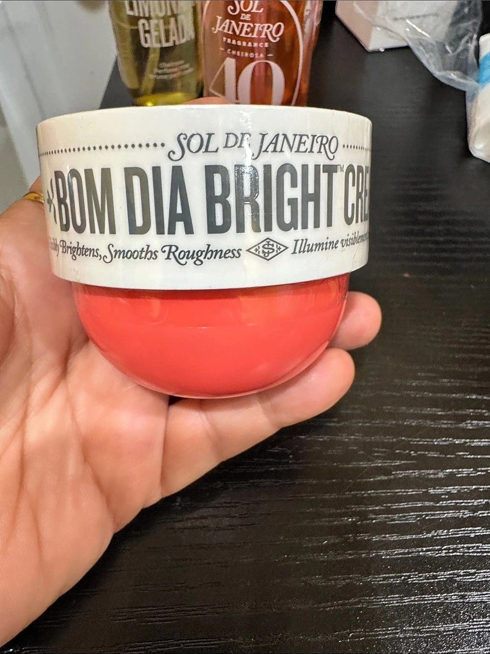 Sol de Janeiro Bom Dia Bright Cream Cheirosa 40 2.5 fl oz Pink NWT